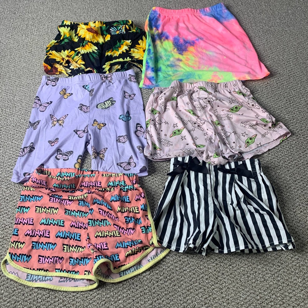 Lot Of Girl's Short Size 6/7 Shein FlapDoodles Minnie Mouse Casual Cozy Lounge
